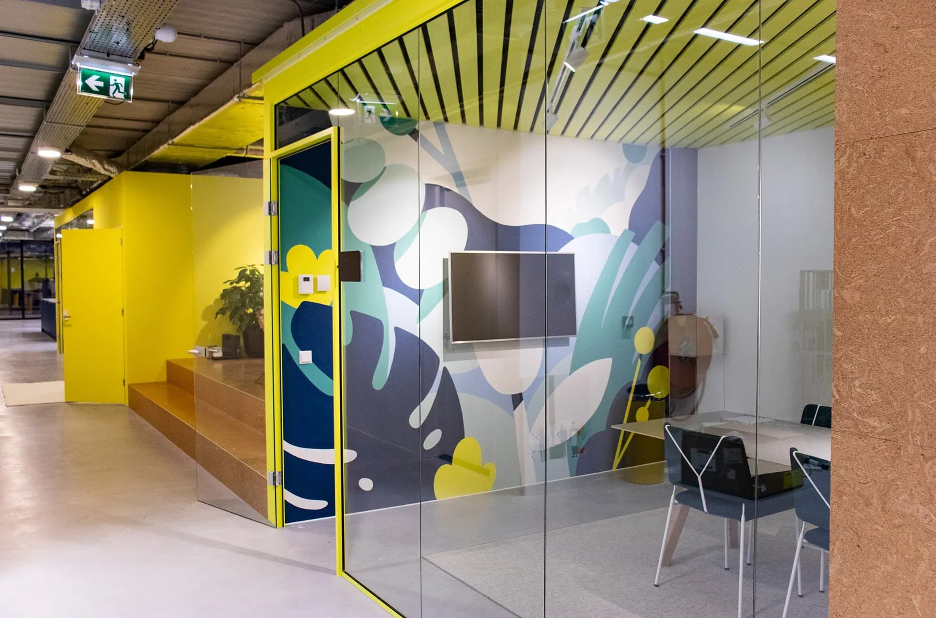 Mural installation preview