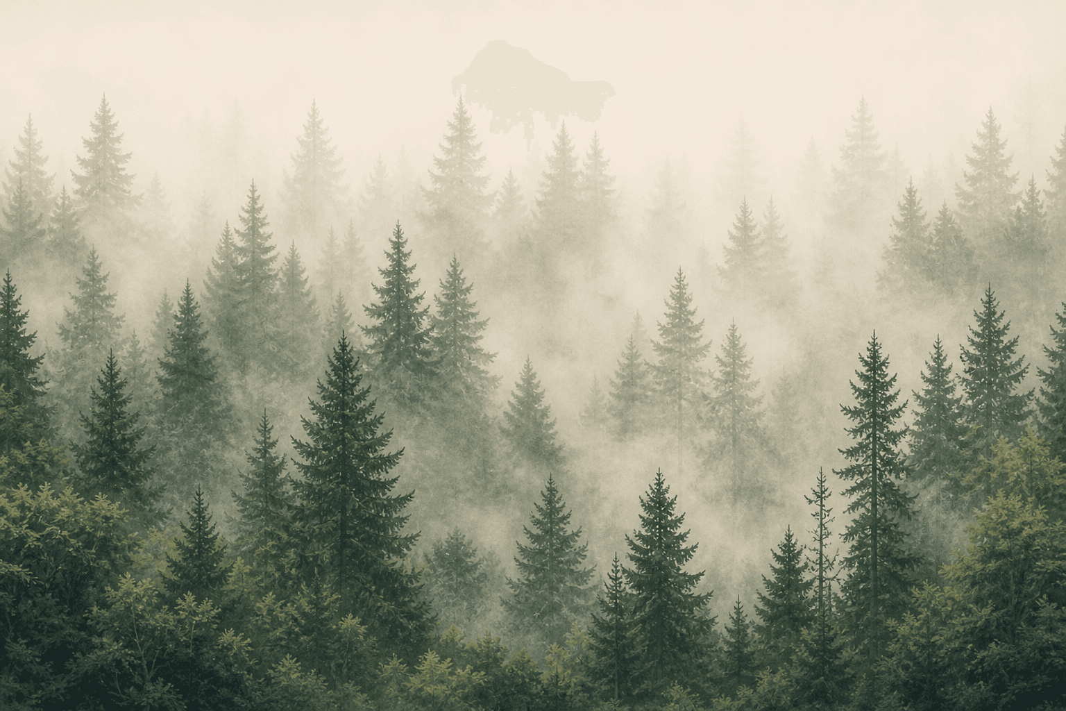 Warm Earth mural design