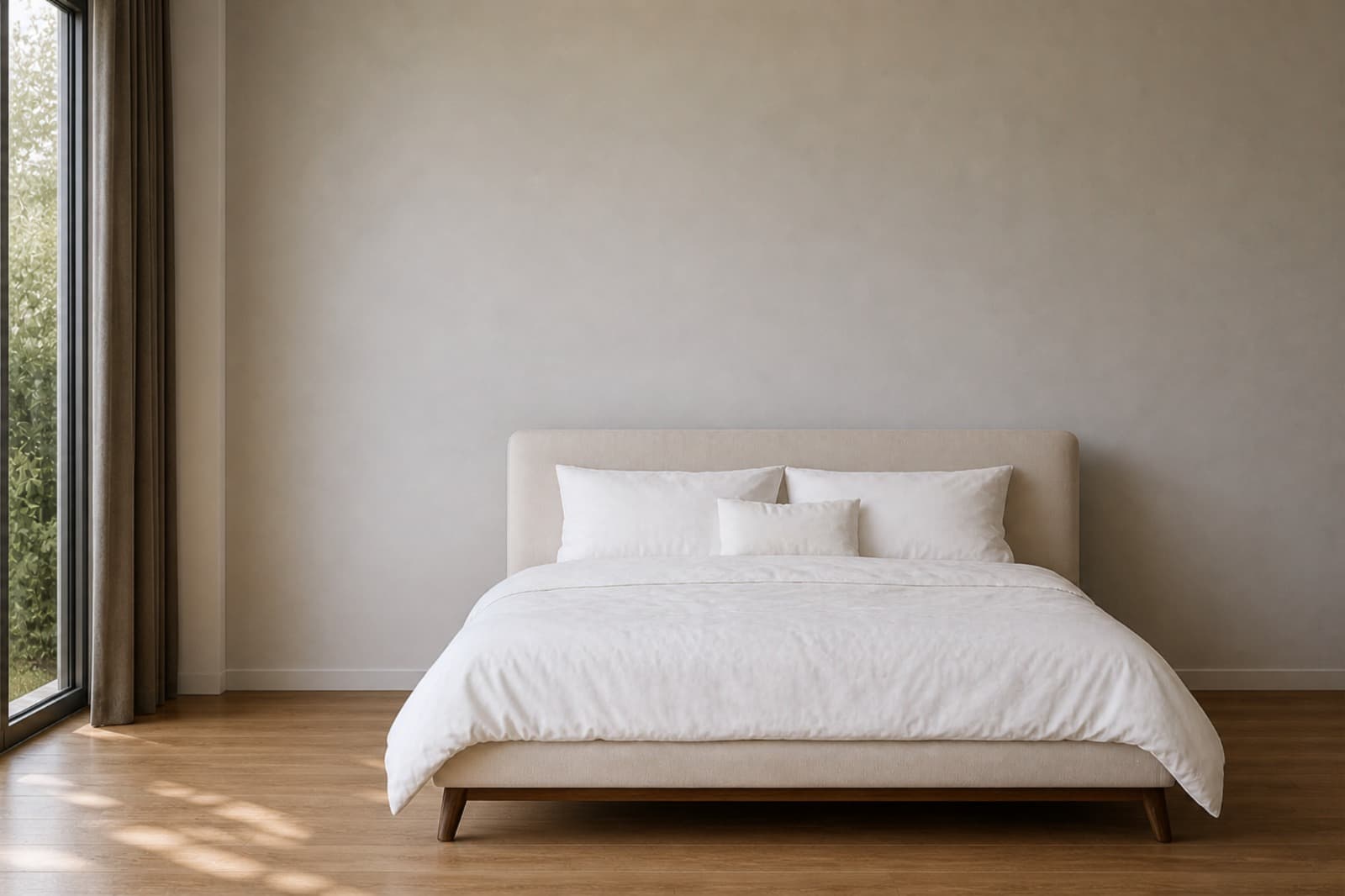 Forest Calm bedroom — after