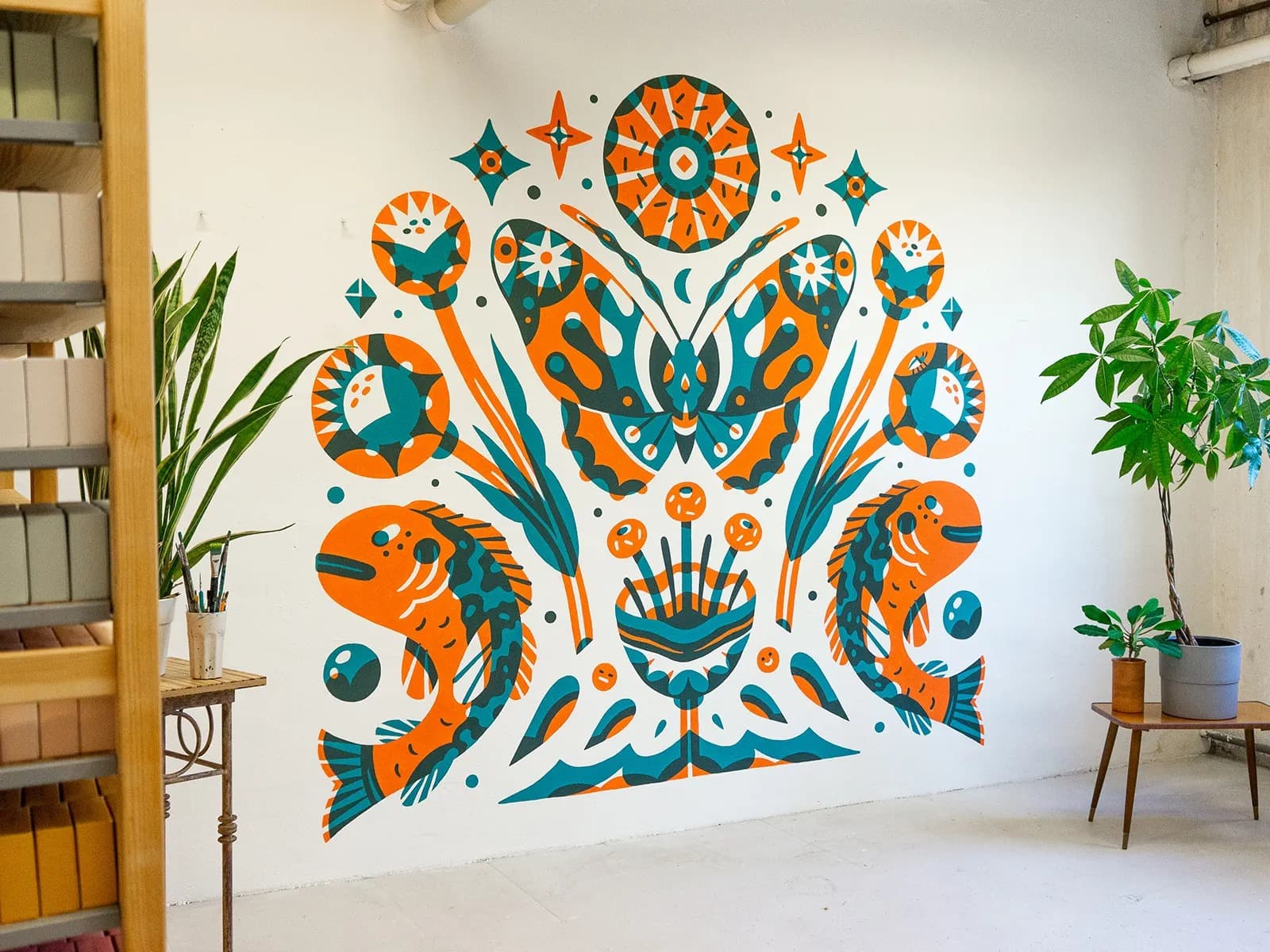 Mural style preview